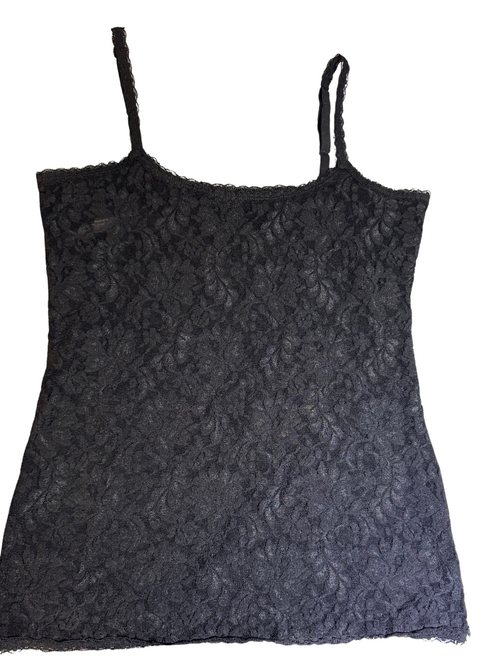 White House Black Market Whimsigoth Fairy Dark Romantic Lace Cami Size Small